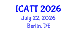 International Conference on Addiction Treatment and Therapy (ICATT) July 22, 2026 - Berlin, Germany