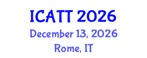 International Conference on Addiction Treatment and Therapy (ICATT) December 13, 2026 - Rome, Italy