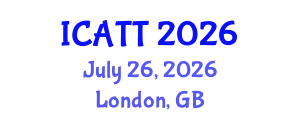 International Conference on Addiction Treatment and Therapy (ICATT) July 26, 2026 - London, United Kingdom