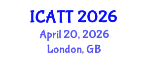 International Conference on Addiction Treatment and Therapy (ICATT) April 20, 2026 - London, United Kingdom