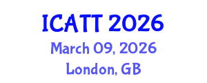 International Conference on Addiction Treatment and Therapy (ICATT) March 09, 2026 - London, United Kingdom