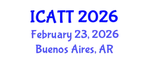 International Conference on Addiction Treatment and Therapy (ICATT) February 23, 2026 - Buenos Aires, Argentina