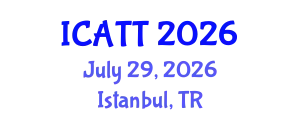 International Conference on Addiction Treatment and Therapy (ICATT) July 29, 2026 - Istanbul, Turkey