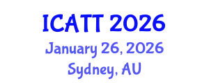International Conference on Addiction Treatment and Therapy (ICATT) January 26, 2026 - Sydney, Australia