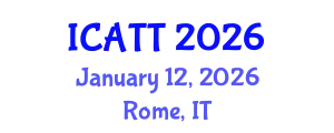 International Conference on Addiction Treatment and Therapy (ICATT) January 12, 2026 - Rome, Italy