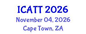 International Conference on Addiction Treatment and Therapy (ICATT) November 04, 2026 - Cape Town, South Africa