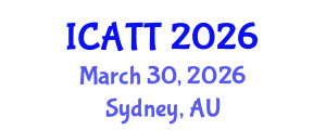 International Conference on Addiction Treatment and Therapy (ICATT) March 30, 2026 - Sydney, Australia