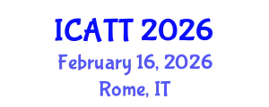 International Conference on Addiction Treatment and Therapy (ICATT) February 16, 2026 - Rome, Italy