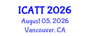International Conference on Addiction Treatment and Therapy (ICATT) August 05, 2026 - Vancouver, Canada