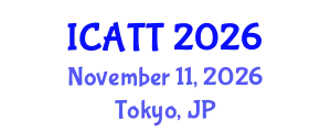 International Conference on Addiction Treatment and Therapy (ICATT) November 11, 2026 - Tokyo, Japan