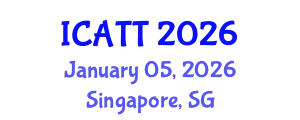 International Conference on Addiction Treatment and Therapy (ICATT) January 05, 2026 - Singapore, Singapore