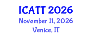 International Conference on Addiction Treatment and Therapy (ICATT) November 11, 2026 - Venice, Italy