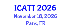 International Conference on Addiction Treatment and Therapy (ICATT) November 18, 2026 - Paris, France