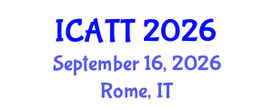 International Conference on Addiction Treatment and Therapy (ICATT) September 16, 2026 - Rome, Italy
