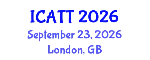 International Conference on Addiction Treatment and Therapy (ICATT) September 23, 2026 - London, United Kingdom