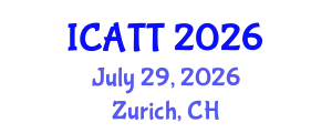 International Conference on Addiction Treatment and Therapy (ICATT) July 29, 2026 - Zurich, Switzerland