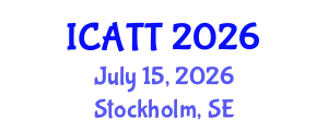 International Conference on Addiction Treatment and Therapy (ICATT) July 15, 2026 - Stockholm, Sweden