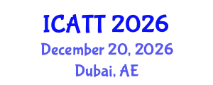 International Conference on Addiction Treatment and Therapy (ICATT) December 20, 2026 - Dubai, United Arab Emirates