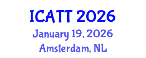 International Conference on Addiction Treatment and Therapy (ICATT) January 19, 2026 - Amsterdam, Netherlands