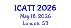 International Conference on Addiction Treatment and Therapy (ICATT) May 18, 2026 - London, United Kingdom