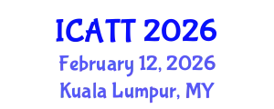 International Conference on Addiction Treatment and Therapy (ICATT) February 12, 2026 - Kuala Lumpur, Malaysia