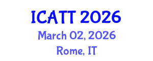 International Conference on Addiction Treatment and Therapy (ICATT) March 02, 2026 - Rome, Italy