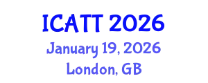 International Conference on Addiction Treatment and Therapy (ICATT) January 19, 2026 - London, United Kingdom