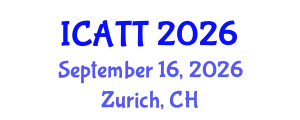 International Conference on Addiction Treatment and Therapy (ICATT) September 16, 2026 - Zurich, Switzerland
