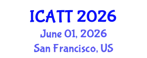 International Conference on Addiction Treatment and Therapy (ICATT) June 01, 2026 - San Francisco, United States