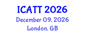 International Conference on Addiction Treatment and Therapy (ICATT) December 09, 2026 - London, United Kingdom
