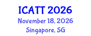 International Conference on Addiction Treatment and Therapy (ICATT) November 18, 2026 - Singapore, Singapore