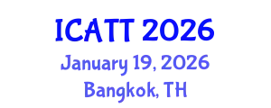 International Conference on Addiction Treatment and Therapy (ICATT) January 19, 2026 - Bangkok, Thailand