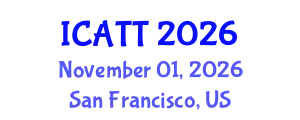 International Conference on Addiction Treatment and Therapy (ICATT) November 01, 2026 - San Francisco, United States