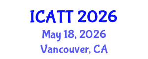 International Conference on Addiction Treatment and Therapy (ICATT) May 18, 2026 - Vancouver, Canada