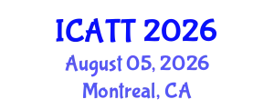 International Conference on Addiction Treatment and Therapy (ICATT) August 05, 2026 - Montreal, Canada