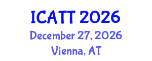 International Conference on Addiction Treatment and Therapy (ICATT) December 27, 2026 - Vienna, Austria