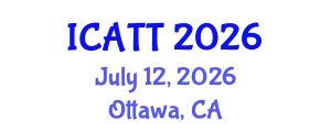 International Conference on Addiction Treatment and Therapy (ICATT) July 12, 2026 - Ottawa, Canada