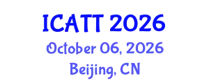 International Conference on Addiction Treatment and Therapy (ICATT) October 06, 2026 - Beijing, China