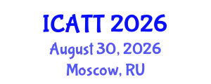 International Conference on Addiction Treatment and Therapy (ICATT) August 30, 2026 - Moscow, Russia