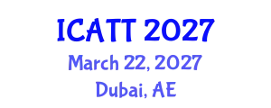 International Conference on Addiction Treatment and Therapy (ICATT) March 22, 2027 - Dubai, United Arab Emirates