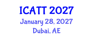 International Conference on Addiction Treatment and Therapy (ICATT) January 28, 2027 - Dubai, United Arab Emirates
