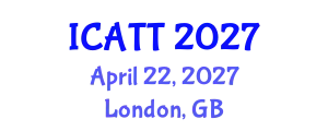 International Conference on Addiction Treatment and Therapy (ICATT) April 22, 2027 - London, United Kingdom