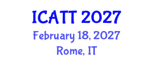 International Conference on Addiction Treatment and Therapy (ICATT) February 18, 2027 - Rome, Italy