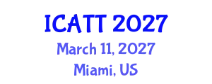 International Conference on Addiction Treatment and Therapy (ICATT) March 11, 2027 - Miami, United States
