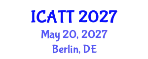 International Conference on Addiction Treatment and Therapy (ICATT) May 20, 2027 - Berlin, Germany