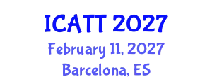 International Conference on Addiction Treatment and Therapy (ICATT) February 11, 2027 - Barcelona, Spain