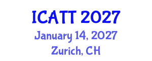 International Conference on Addiction Treatment and Therapy (ICATT) January 14, 2027 - Zurich, Switzerland
