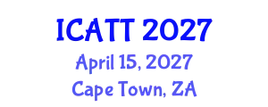 International Conference on Addiction Treatment and Therapy (ICATT) April 15, 2027 - Cape Town, South Africa