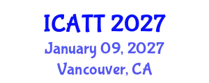 International Conference on Addiction Treatment and Therapy (ICATT) January 09, 2027 - Vancouver, Canada