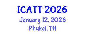 International Conference on Addiction Treatment and Therapy (ICATT) January 12, 2026 - Phuket, Thailand